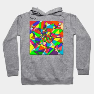 Stained Glass Guitars Hoodie